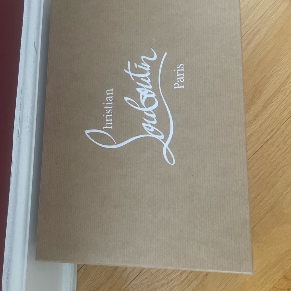 Christian Louboutin Kate 100 Fluo Yellow Neon Heels Size 39 NIB - Picture 6 of 8